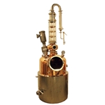 MinneMod 200 Pot Column Still 200L Steam Jacketed